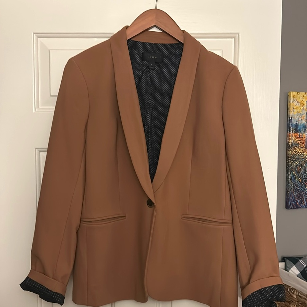 Jcrew wool blend blazer. Size 16